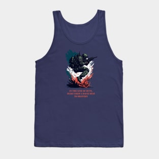 In the Line of Duty Tank Top